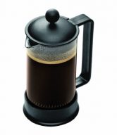 Bodum Brazil 3 cup French Press Coffee Maker, 12 oz, Black