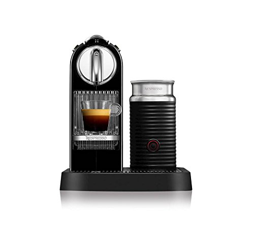 Hvad er der galt At vise Berigelse Nespresso D121-US4-BK-NE1 Espresso Maker with Aeroccino Milk Frother, Black  