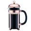Bodum 8 Cup Chambord Classic Coffee Maker, 34 oz, Copper