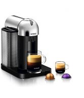 Nespresso GCA1-US-CH-NE VertuoLine Coffee and Espresso Maker, Chrome