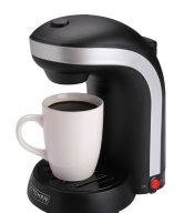 Kitchen Selectives CM-688 1-Cup Single Serve Drip Coffee Maker, Black
