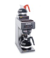 BUNN 13300.0002 VP17-2SS Pourover Commercial Coffee Brewer with Two Warmers, Stainless Steel